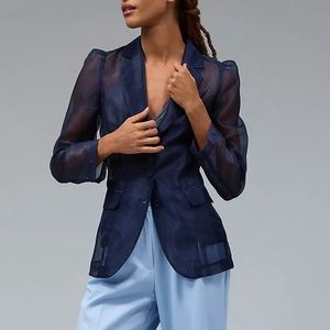 Anthropologie Sheer Blazer
